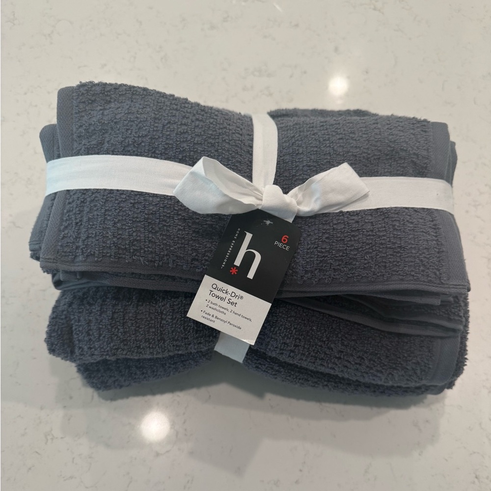 Expressions Charcoal Towel Set